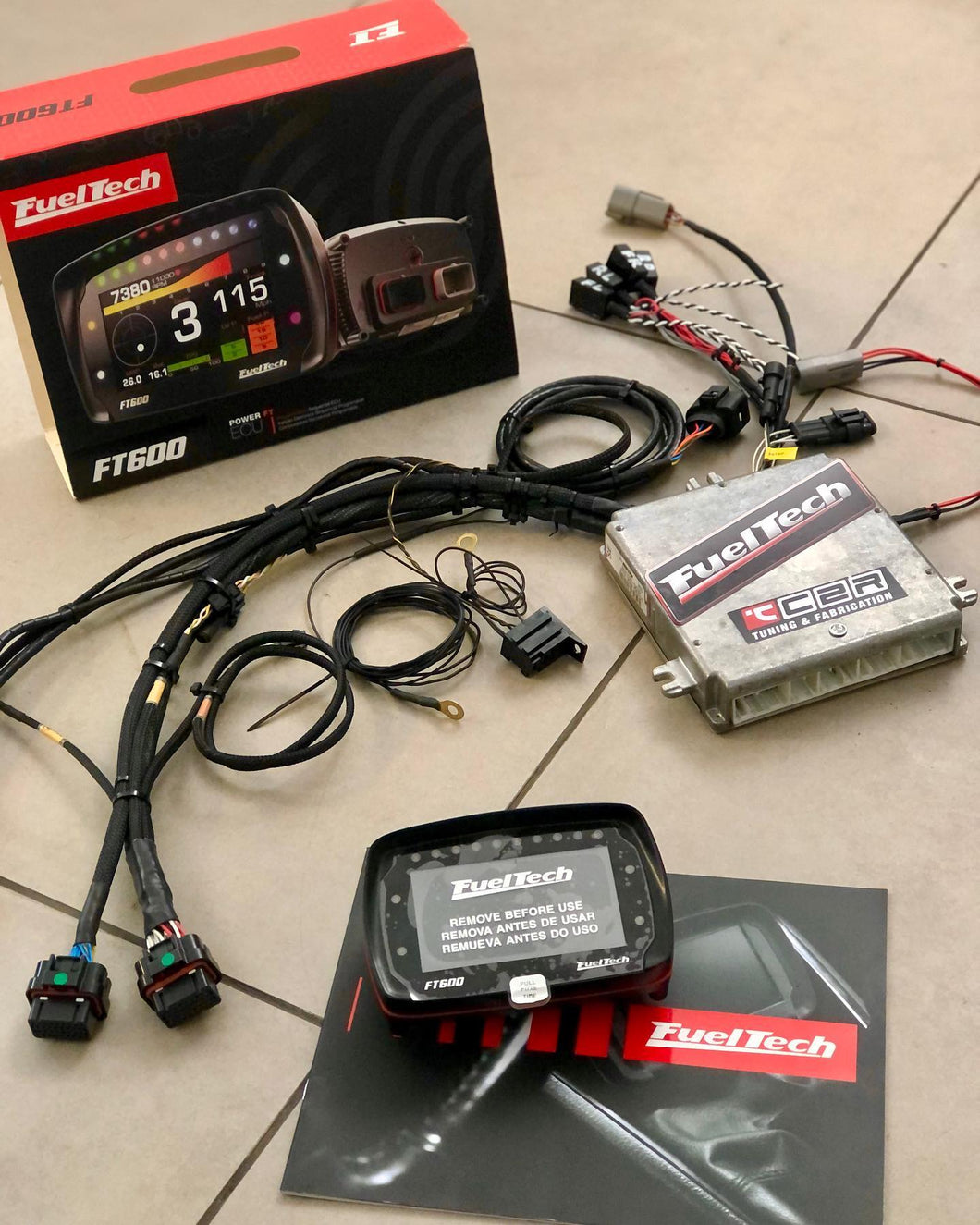 FUELTECH FT600 convertion Honda CIVIC EP3 K20/K24