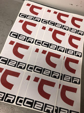 Load image into Gallery viewer, Red/white Sticker
